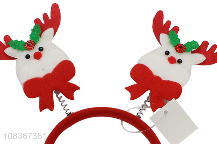 Good quality cute Christmas decoration hair hoop headband