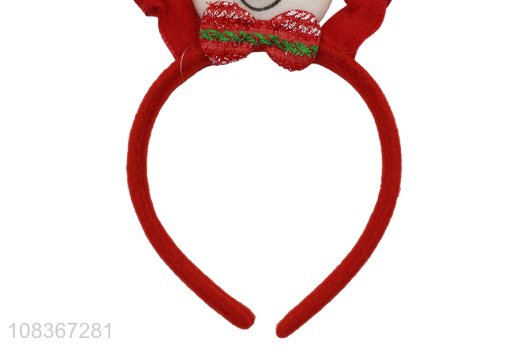 Most popular Christmas decoration snowman shape hair hoop