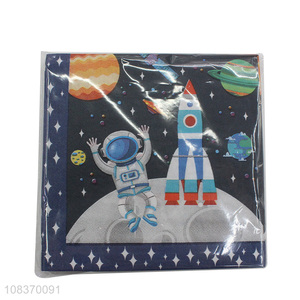 China supplier cartoon printed paper napkins facial tissue