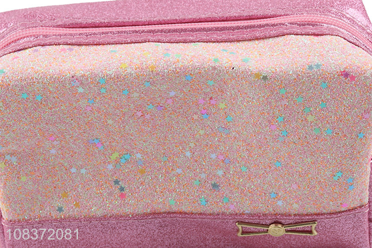 Good wholesale price portable cosmetic bag wash bag