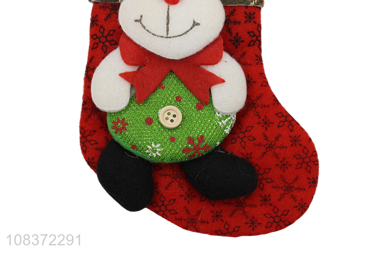 Cute Design Christmas Decoration Hanging Christmas Socks