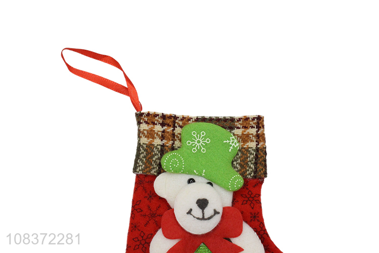 Good Quality Cartoon Christmas Stocking For Christmas Decoration