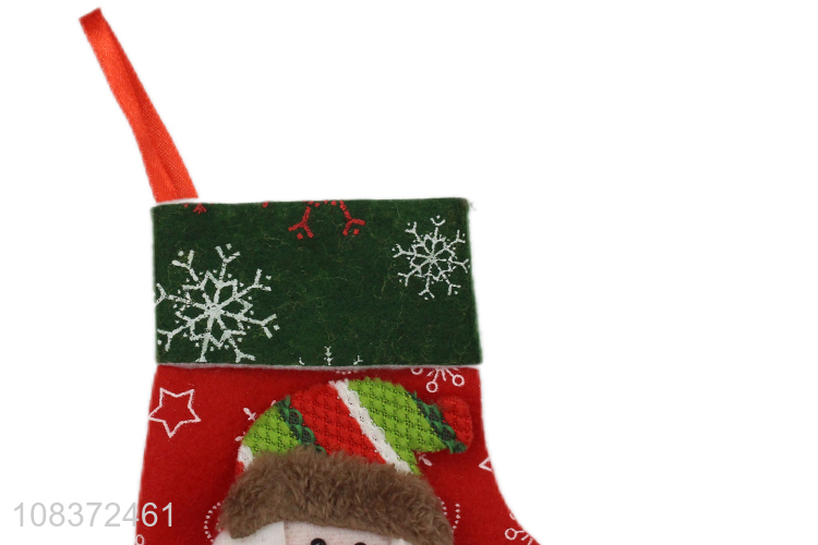 Cartoon Christmas Socks Gift Bag Christmas Ornament