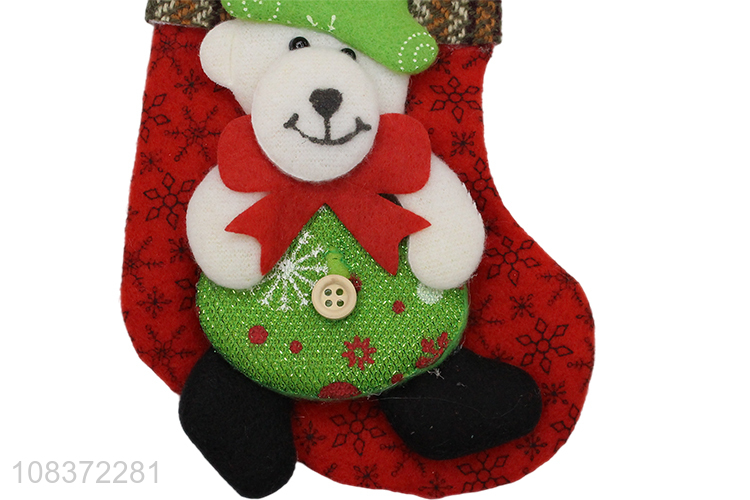 Good Quality Cartoon Christmas Stocking For Christmas Decoration