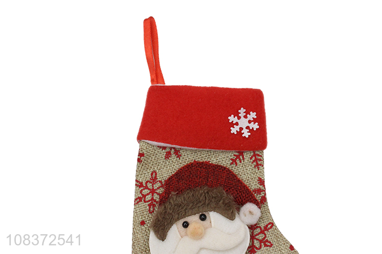 Hot Selling Christmas Socks Candy Gift Bag
