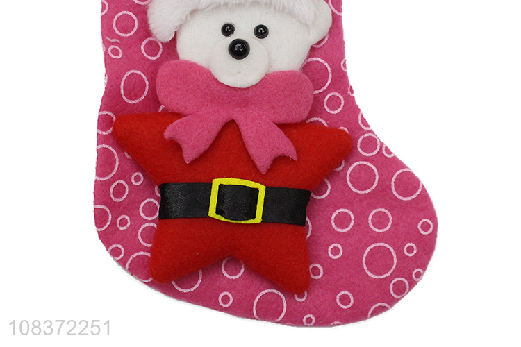Wholesale Fashionable Christmas Socks Candy Gift Bag