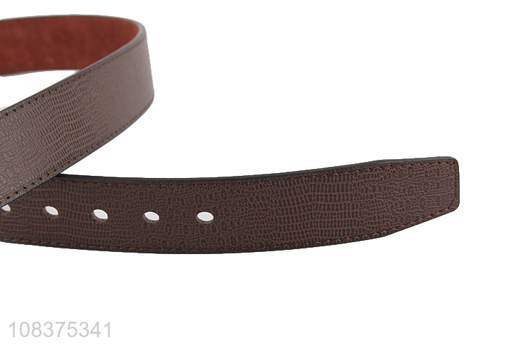 Wholesale microfiber leather animal skin print belt for everyday use