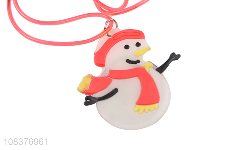 Best seller PVC glowing pendant toy glowing necklace