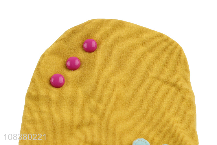 High Quality Breathable Cotton Cloth Baby Hat Infant Beanie