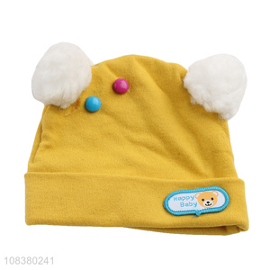 Cute Design Breathable Infant Beanie Newborn Baby Hat