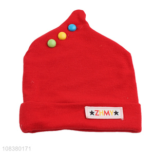 Good Sale Cute Infant Warm Hat Baby Pointed Cap