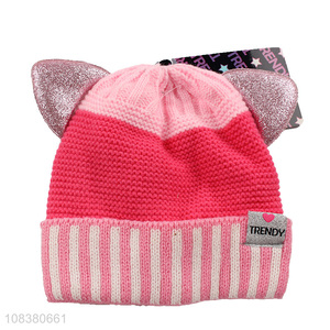 Good Quality Kids Winter Hat Cute Knitted Hat