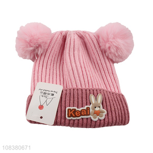 Factory Price Baby Winter Hat Infant Beanie Knitted Hat