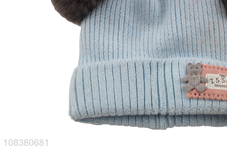 Wholesale Knitted Hat Kids Winter Hat For Children