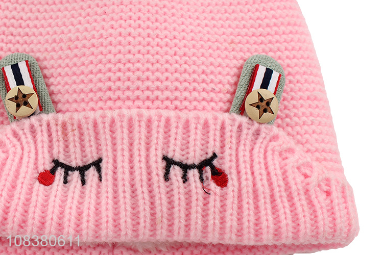 Cute Design Baby Winter Warm Hat Infant Knitted Hat