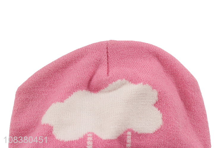 New Arrival Knitted Jacquard Hat Infant Baby Hat