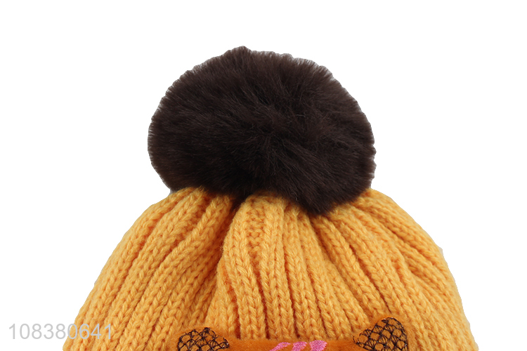 Hot Selling Kids Winter Warm Hat Fashion Knitted Hat