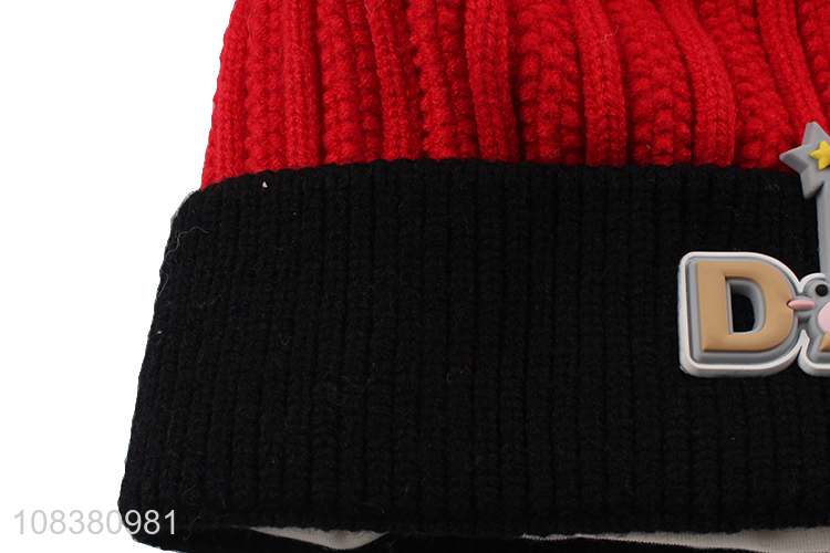 Best Quality Fashion Beanie Kids Winter Knitted Hat