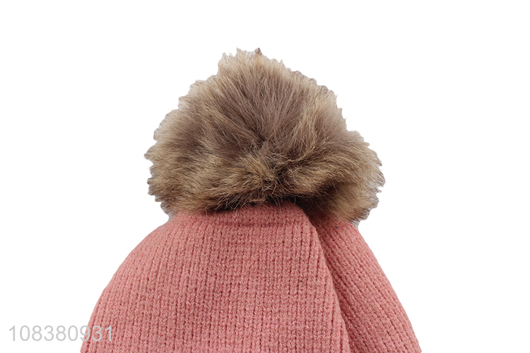 High Quality Comfortable Winter Hat Knitted Beanie For Children