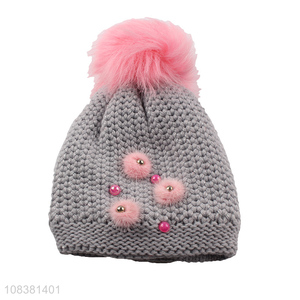 Good Sale Winter Hat Knitted Beanie For Children