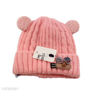 Top Quality Soft Knitted Hat Winter Hat For Children