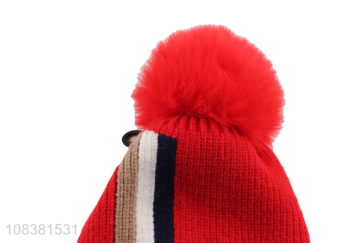 High Quality Kids Winter Hat Knitted Beanie Wholesale