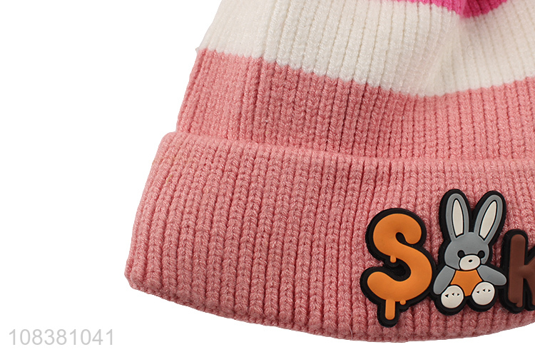 Wholesale Fashion Knitted Hat Winter Beanies For Children