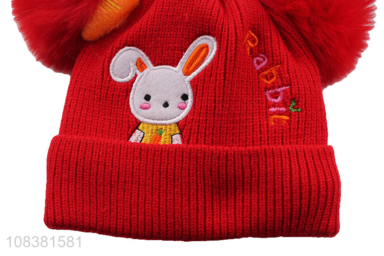 Good Quality Kids Beanie Knitted Hat For Children