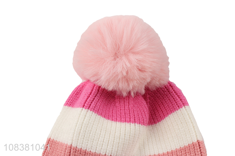 Wholesale Fashion Knitted Hat Winter Beanies For Children