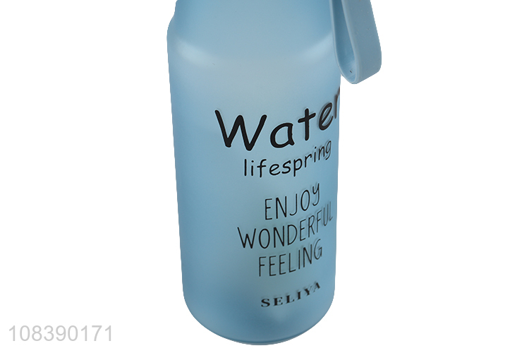 Yiwu market portable plastic water bottle wholesale