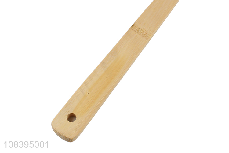 Hot selling eco-friendly long handle bamboo spoon
