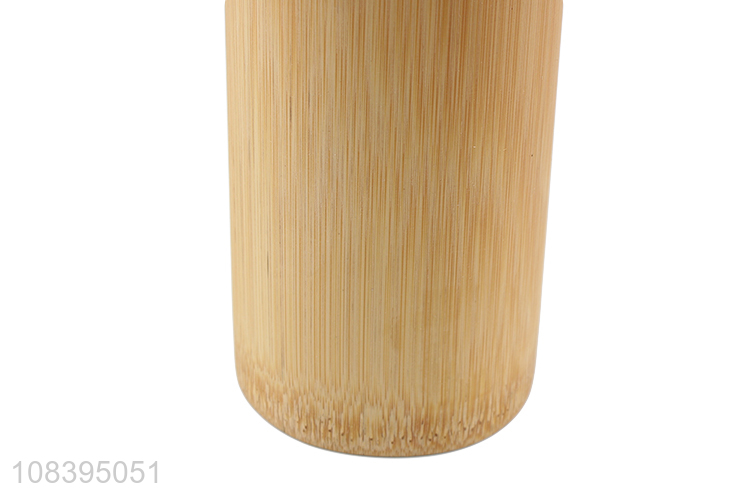 High quality simple bamboo tube kitchen storage tube