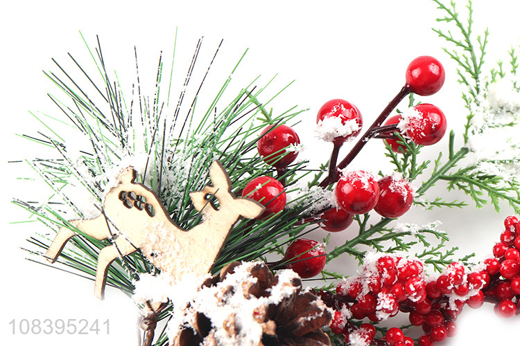 Hot selling creative artificial christmas twigs wholesale