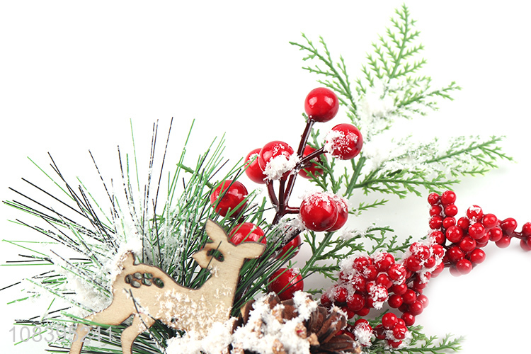 Hot selling creative artificial christmas twigs wholesale