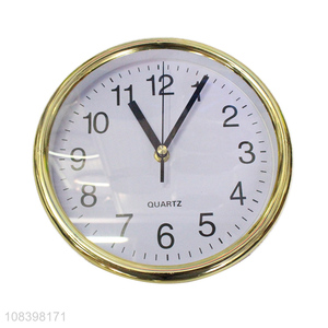 Wholesale price senior round wall clock home silent clock
