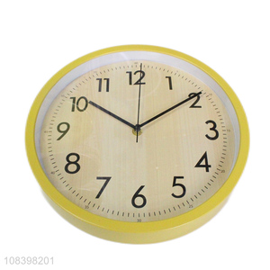 Factory price simple plastic silent wall clock digital clock