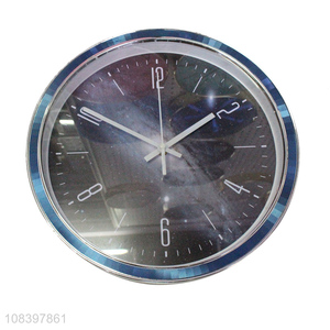 Manufacturer price metal quartz modern wall clock digital clock