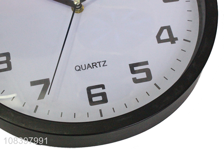 Online Wholesale Round Plastic Wall Clock Quartz Digital Clock