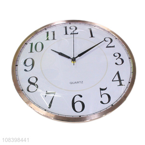 Factory price round quartz wall clock modern digital clock
