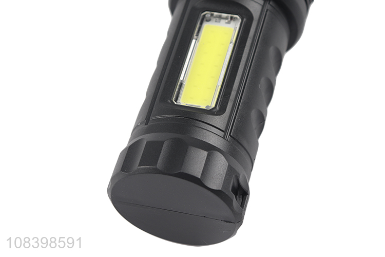 Wholesale outdoor usb charging strong light flashlight led torch light