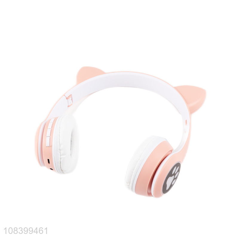 Best selling fashion bluetooth music headphones cartoon headphones