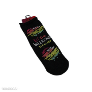 Cool design fashion women soft causal socks crew socks