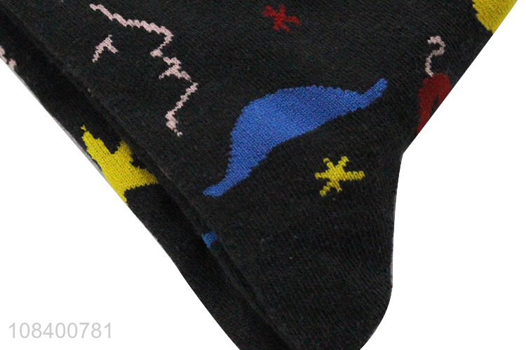 Yiwu wholesale fashion comfortable crew socks cotton socks