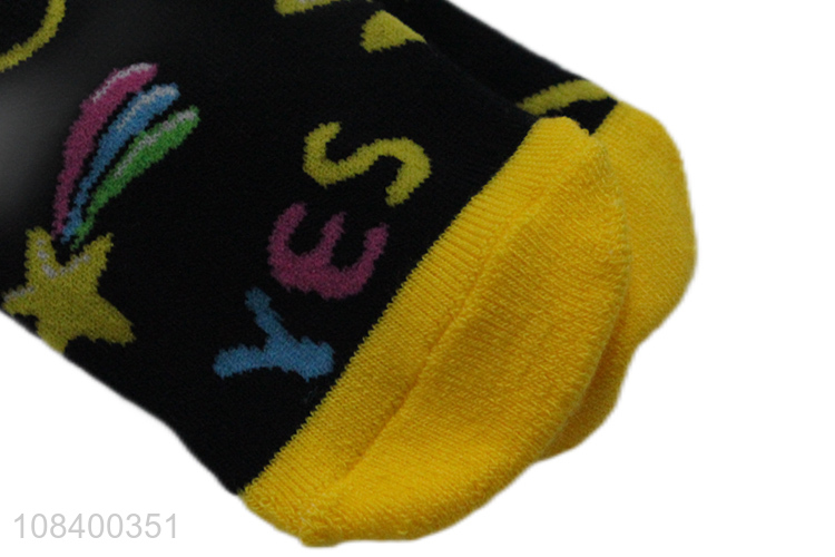 New style fashion design women crew socks for sale