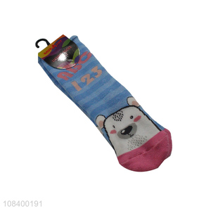 Best selling bear shape breathable women socks wholesale