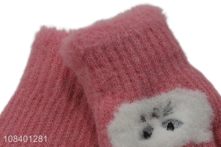 China products cute kids warm winter gloves for outdoor