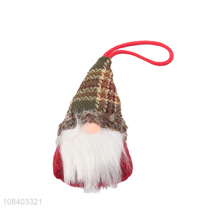 Good quality faceless dwarf doll accessories for christmas decoration