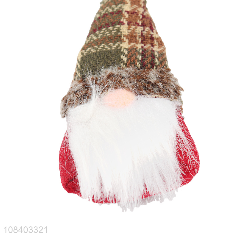 Good quality faceless dwarf doll accessories for christmas decoration