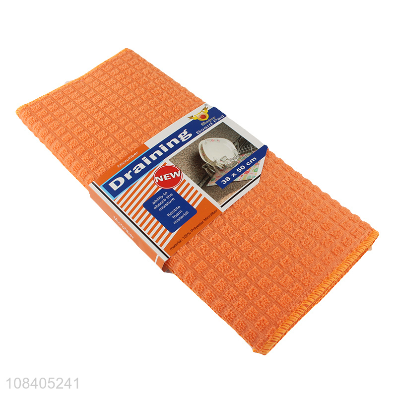 Wholesale multi-use microfiber dish drying mat for kitchen counter top