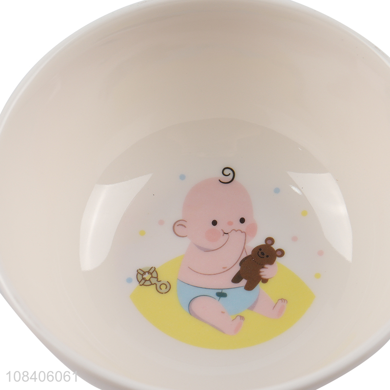 Factory Wholesale Melamine Single Handle Bowl Baby Bowl